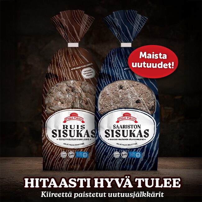 Hitaasti hyvä tulee! Uudet koukuttavan Sisukkaat jälkiuunipalat nyt saatavilla